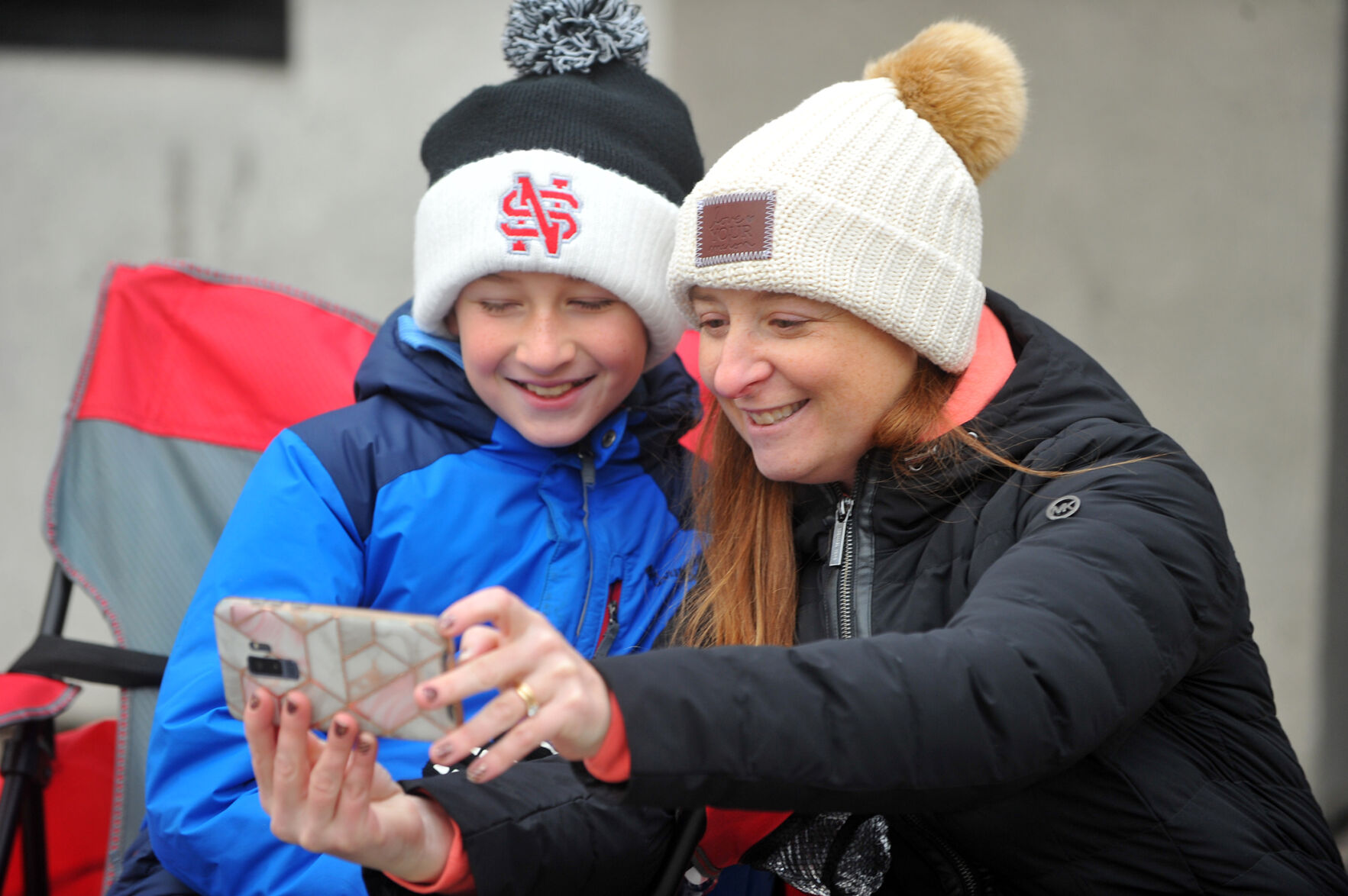 The 27th annual Holiday Parade in downtown Davenport.